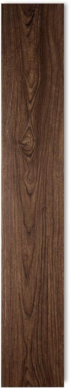 Lucida Surfaces BaseCore Chestnut Peel and Stick Vinyl Flooring Wood Look Planks 12 Pack (18sqft/Case)