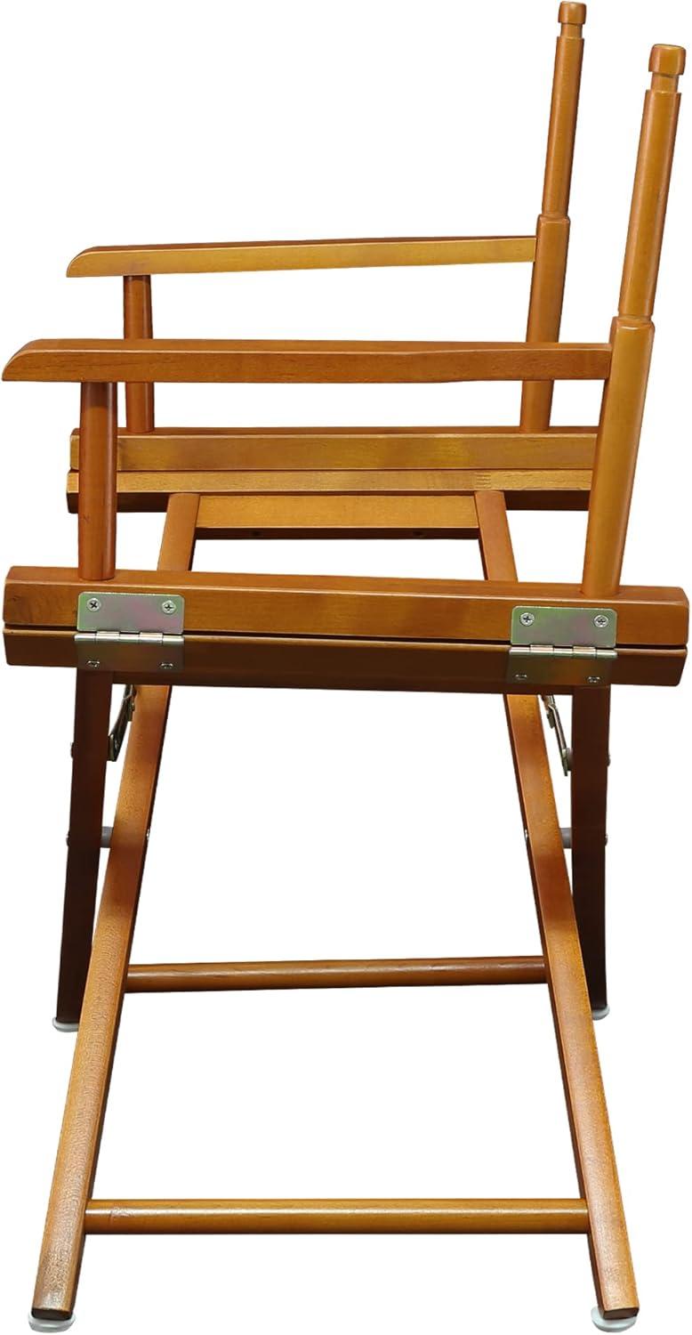 Casual Home 18-Inch Director Chair, Honey Oak Frame