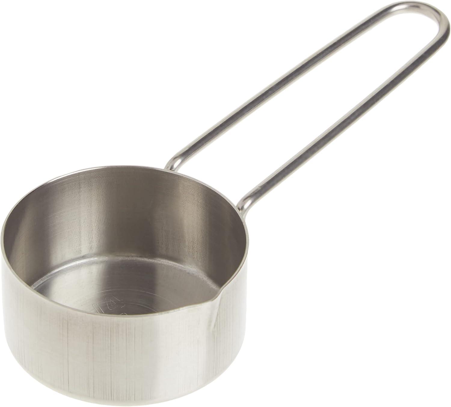 Stainless Steel 1/4 Cup Measuring Cup with Wire Handle