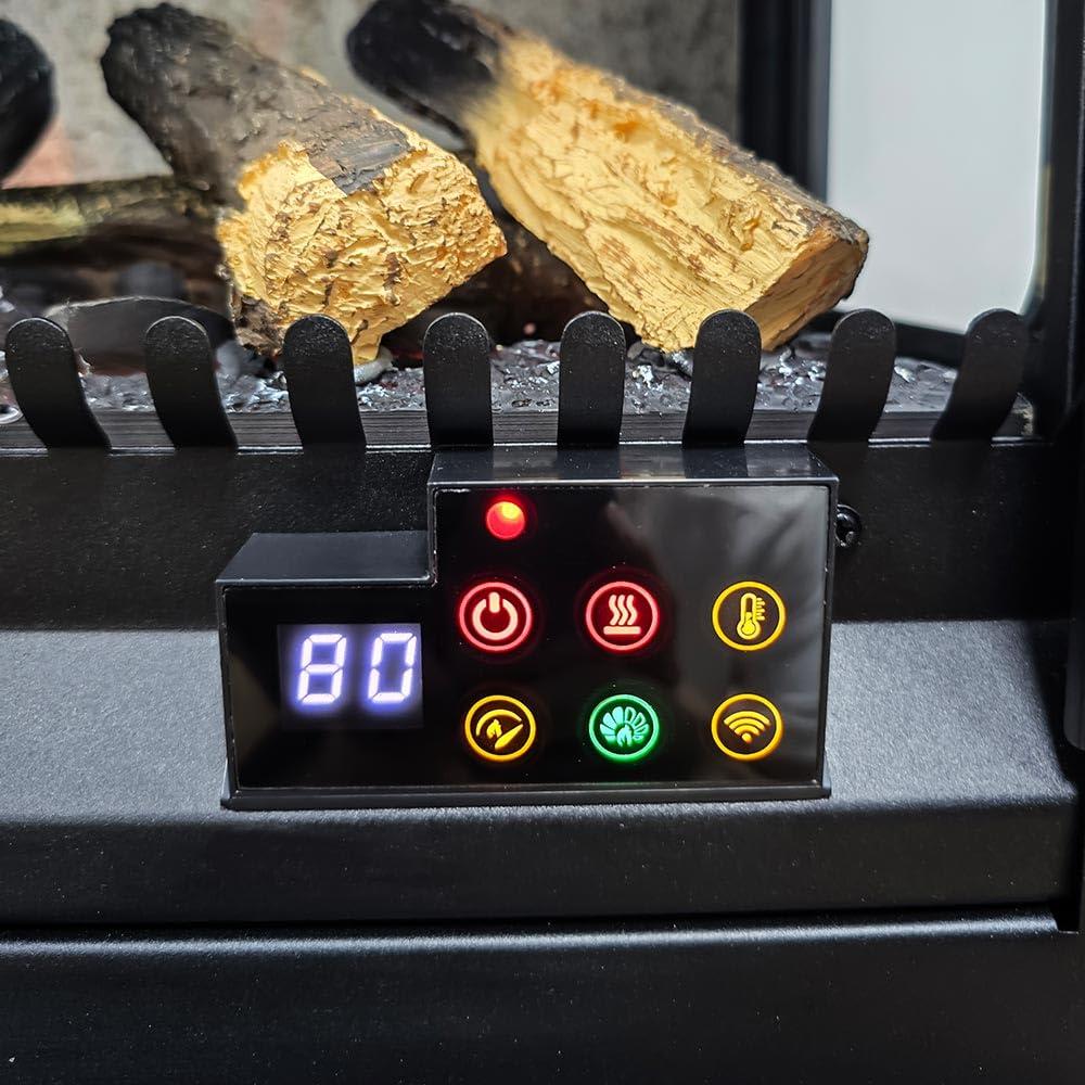 Modern Ember Modern Ember Harlowe 26-in Smart Electric Fireplace Stove Heater