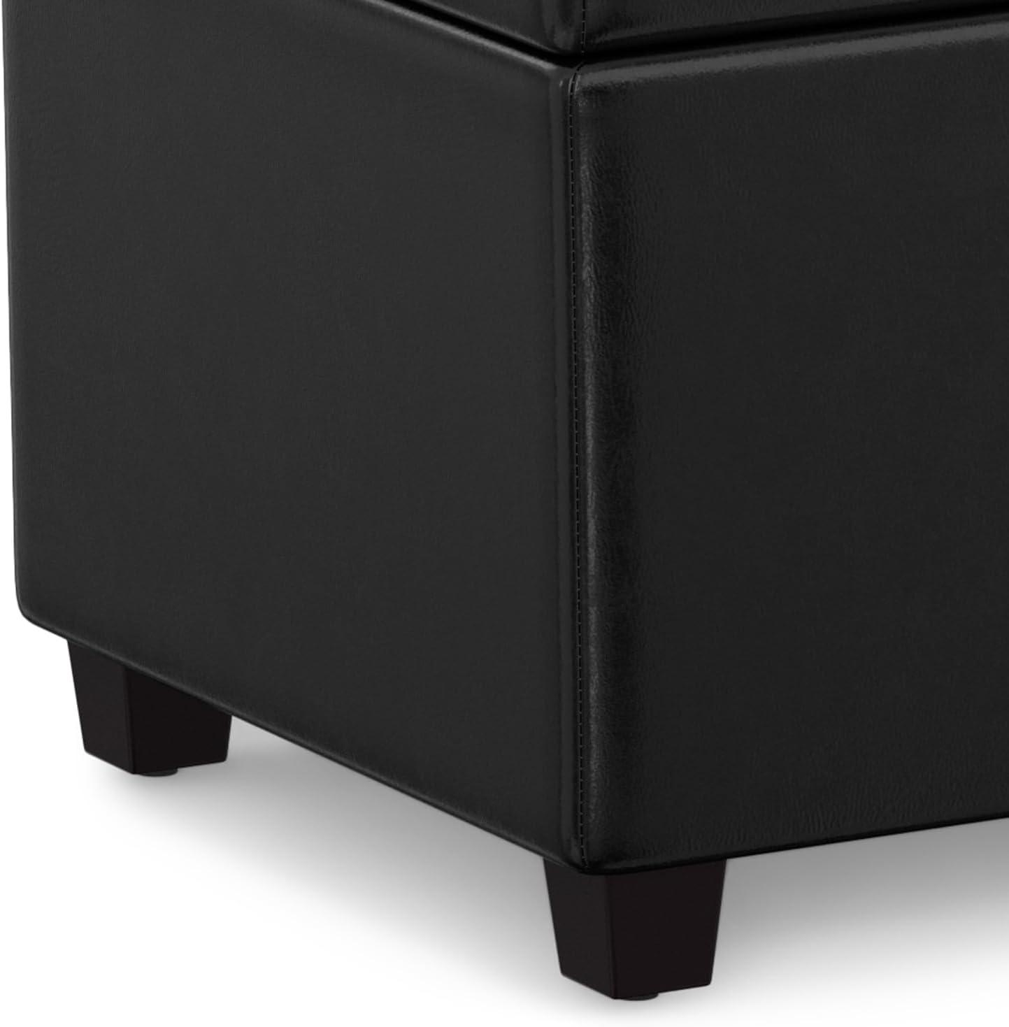 Simpli Home Avalon Extra Large Storage Ottoman Bench,Assembled