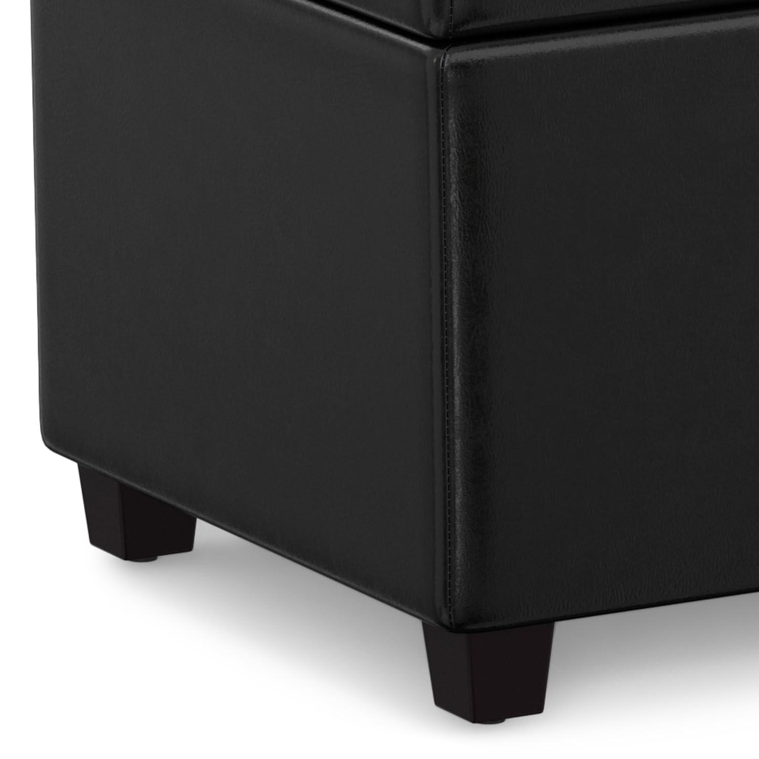 Simpli Home Avalon Extra Large Storage Ottoman Bench,Assembled