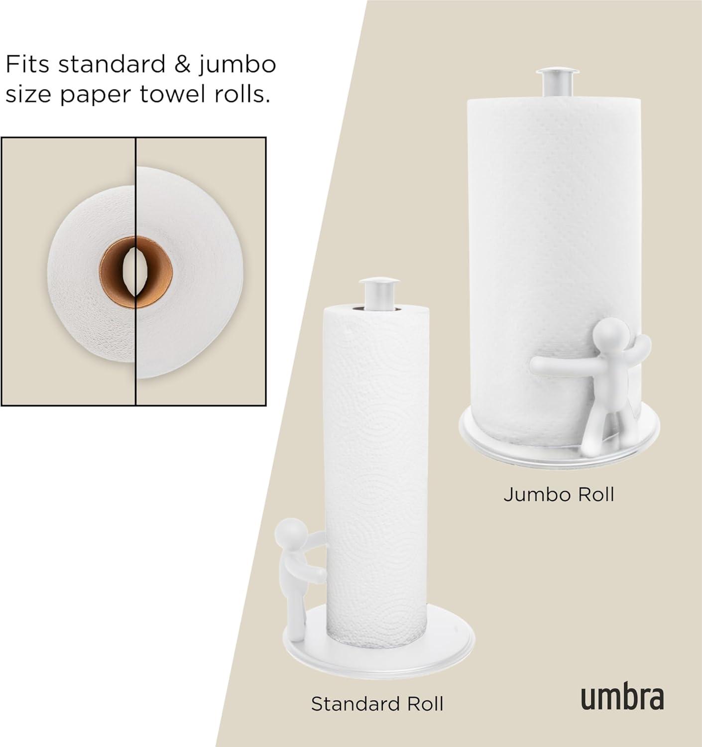 Buddy Metal Freestanding Paper Towel Holder