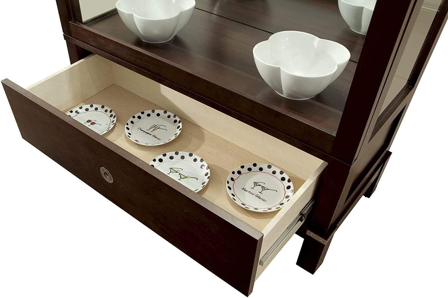 Howard Miller Williamson Curio Cabinet 680515 Espresso