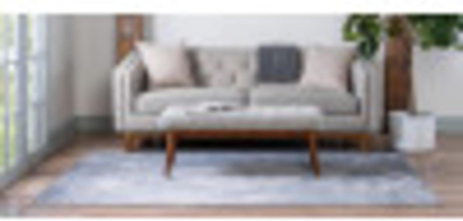 Unique Loom Portland Collection Area Rug - Woodburn (10'  x 14' 1" Rectangle Ivory/Beige)