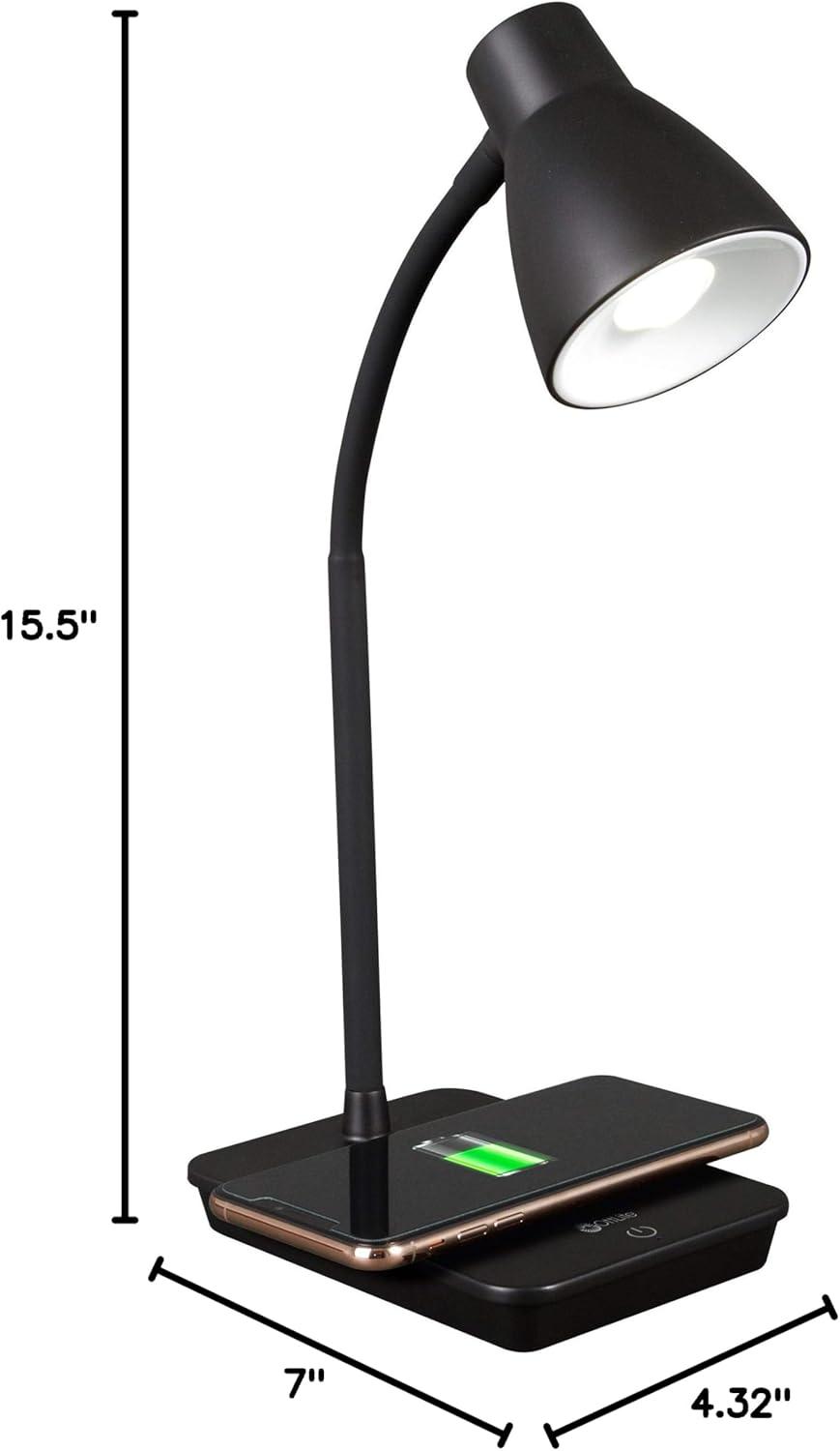OttLite Wellness OttLite Infuse LED Desk Lamp with Wireless Charging