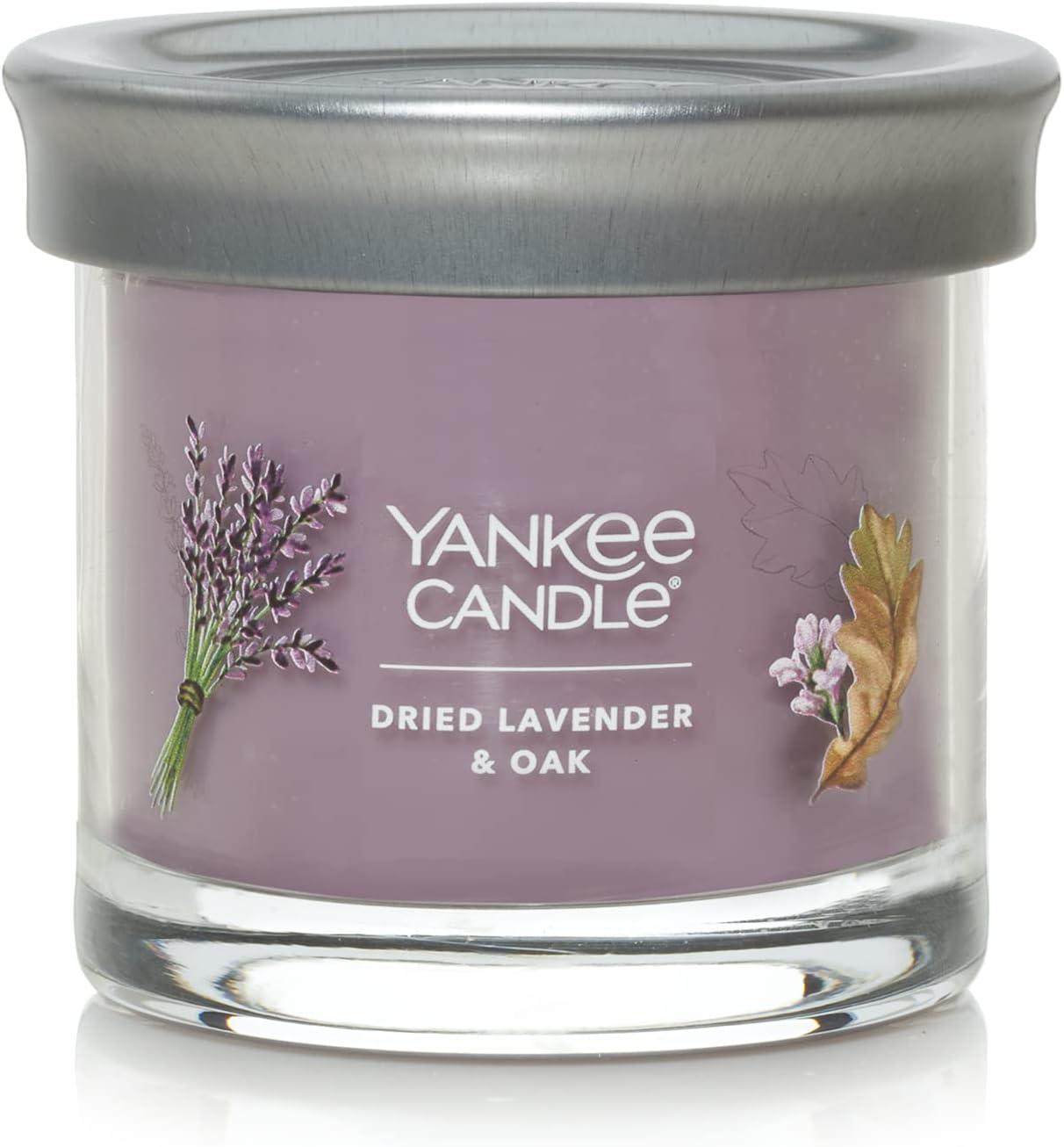 Dried Lavender & Oak Scented Small Soy Tumbler Candle