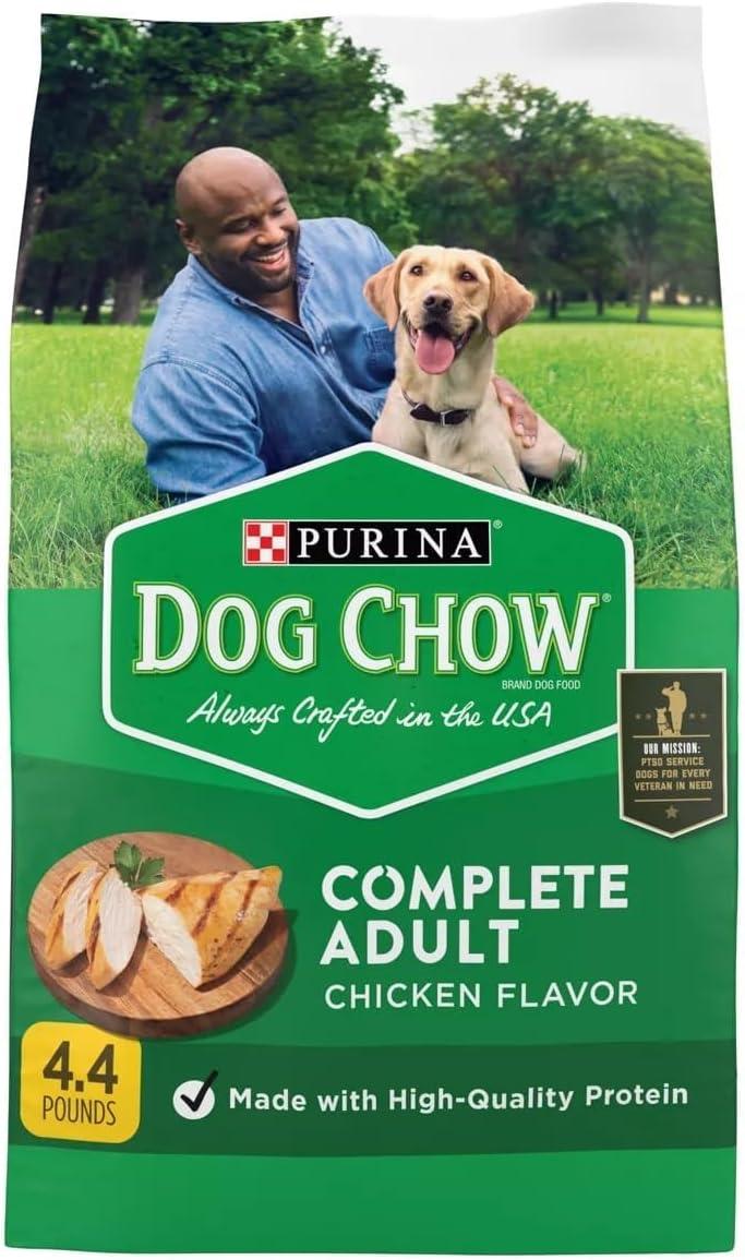 Purina Dog Chow with Real Chicken Adult Complete & Balanced Dry Dog Food - 4.4lbs