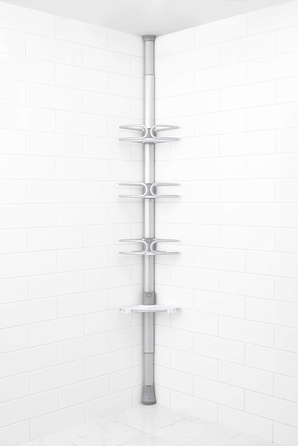 Good Grips Quik-Extend Aluminum Pole Shower Caddy