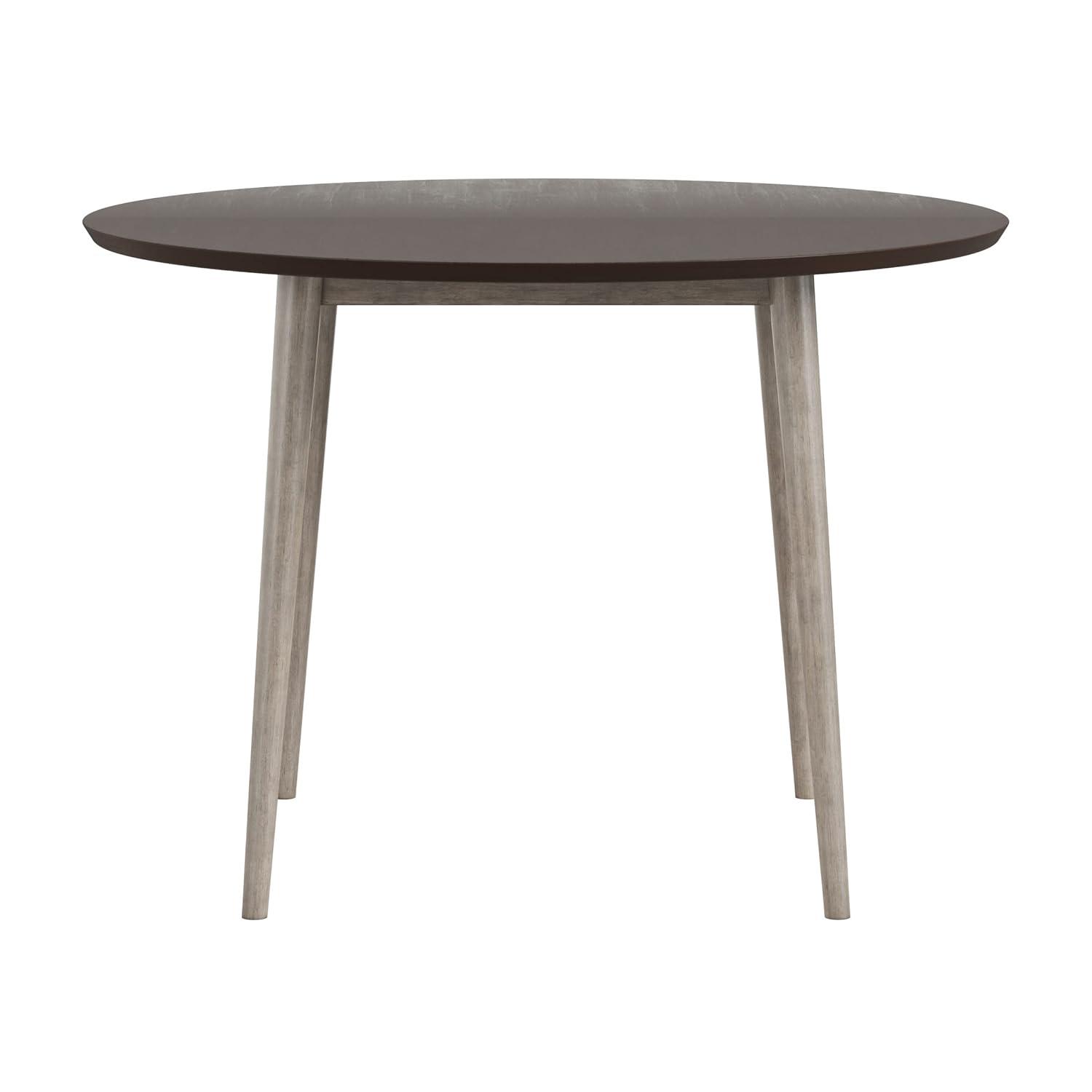 Hillsdale Furniture Emerson Wood Dining Bench Top in Gray Sheesham