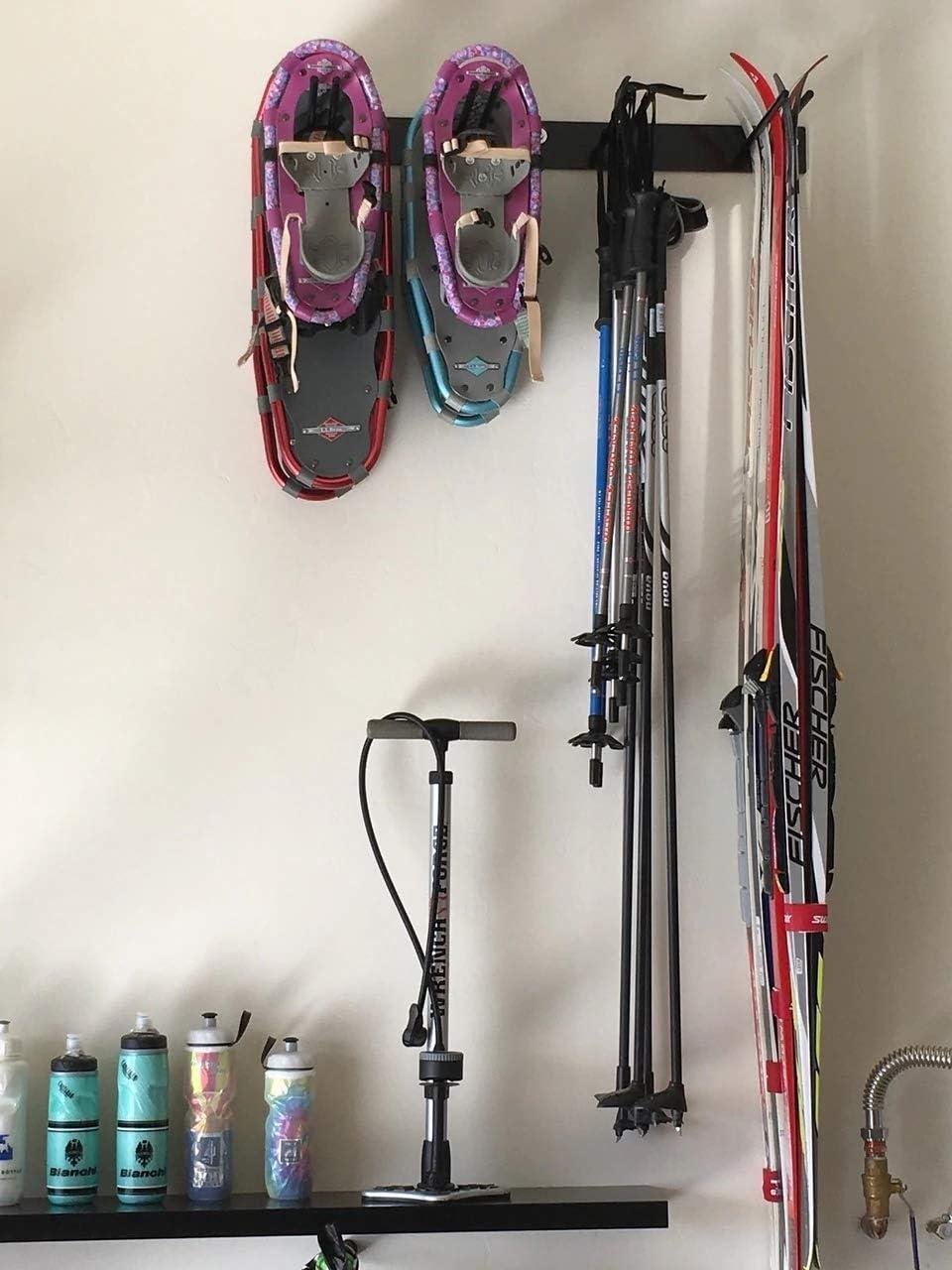 StoreYourBoard Snowbasin Ski Storage Rack | Holds 16 Pairs of Skis
