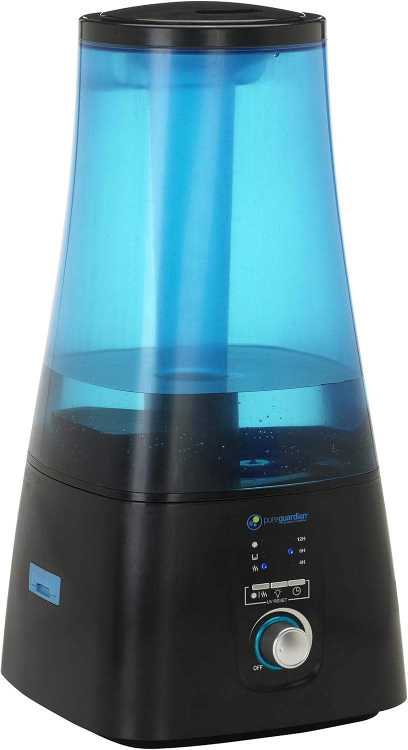 Guardian Technologies Guardian Technologies 2 Gallons Dual Mist Ultrasonic Tabletop Humidifier for 380 Cubic Feet