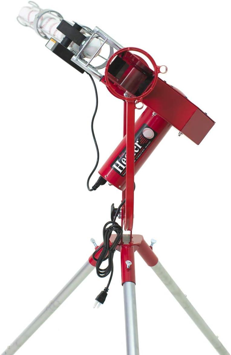 Heater Pro Curve Pitching Machine with BONUS Ball Feeder