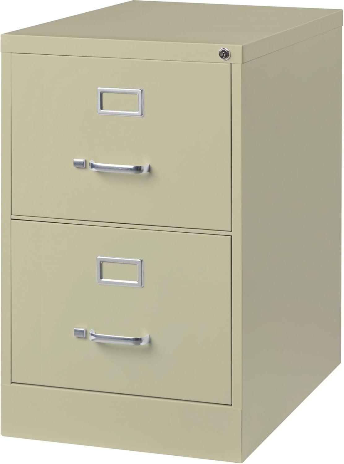 Fortress 18'' Wide 2 -Drawer Steel File Cabinet