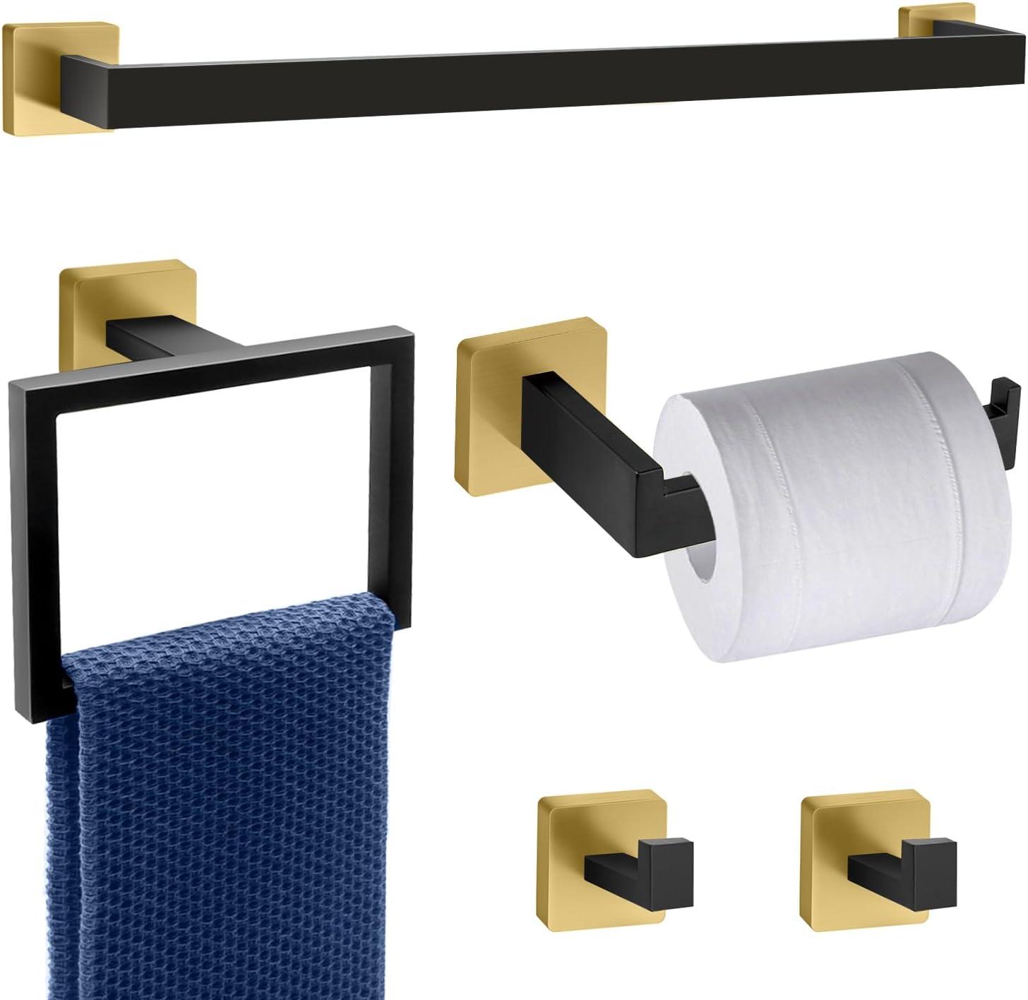 5-Piece Set Of Bathroom Hardware Accessories