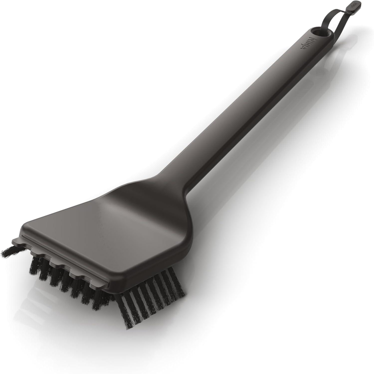 Ninja Cleaning Brush, Compatible With All Ninja Woodfire Outdoor Grills (og700, Og800, And Og900 Series), Non-scratch, Heat Resistant, Scraper Tool, Black