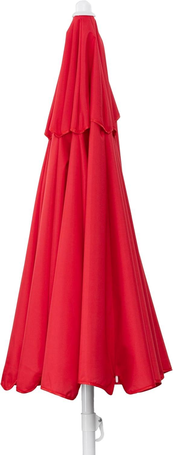 Arlmont & Co. Edwin 5.5 ft Outdoor Canopy Sunshade Beach Umbrella and Small Patio Umbrella