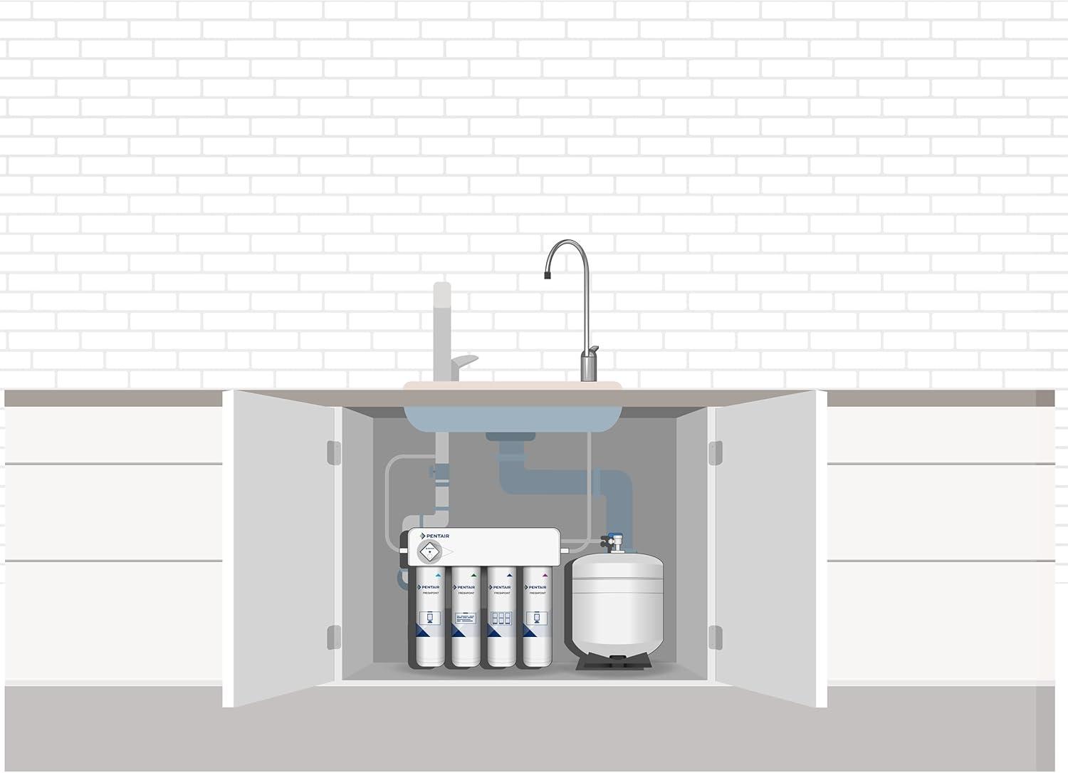 FreshPoint 4-Stage Reverse Osmosis Under Sink Water Filtration System
