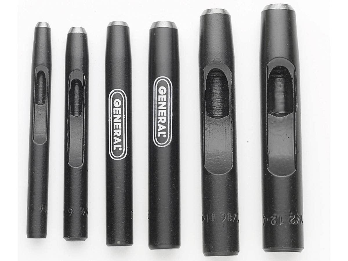General Tools Hollow Punch Set,Not Tether Capable 1280ST