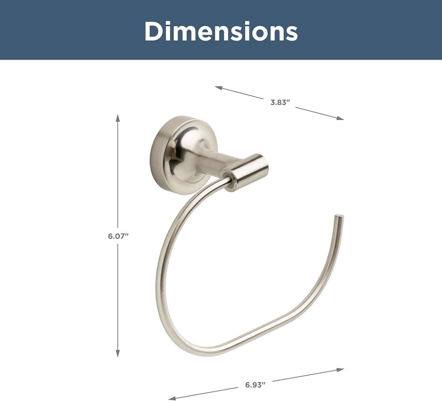 Voisin Round Open Towel Ring Bath Hardware Accessory