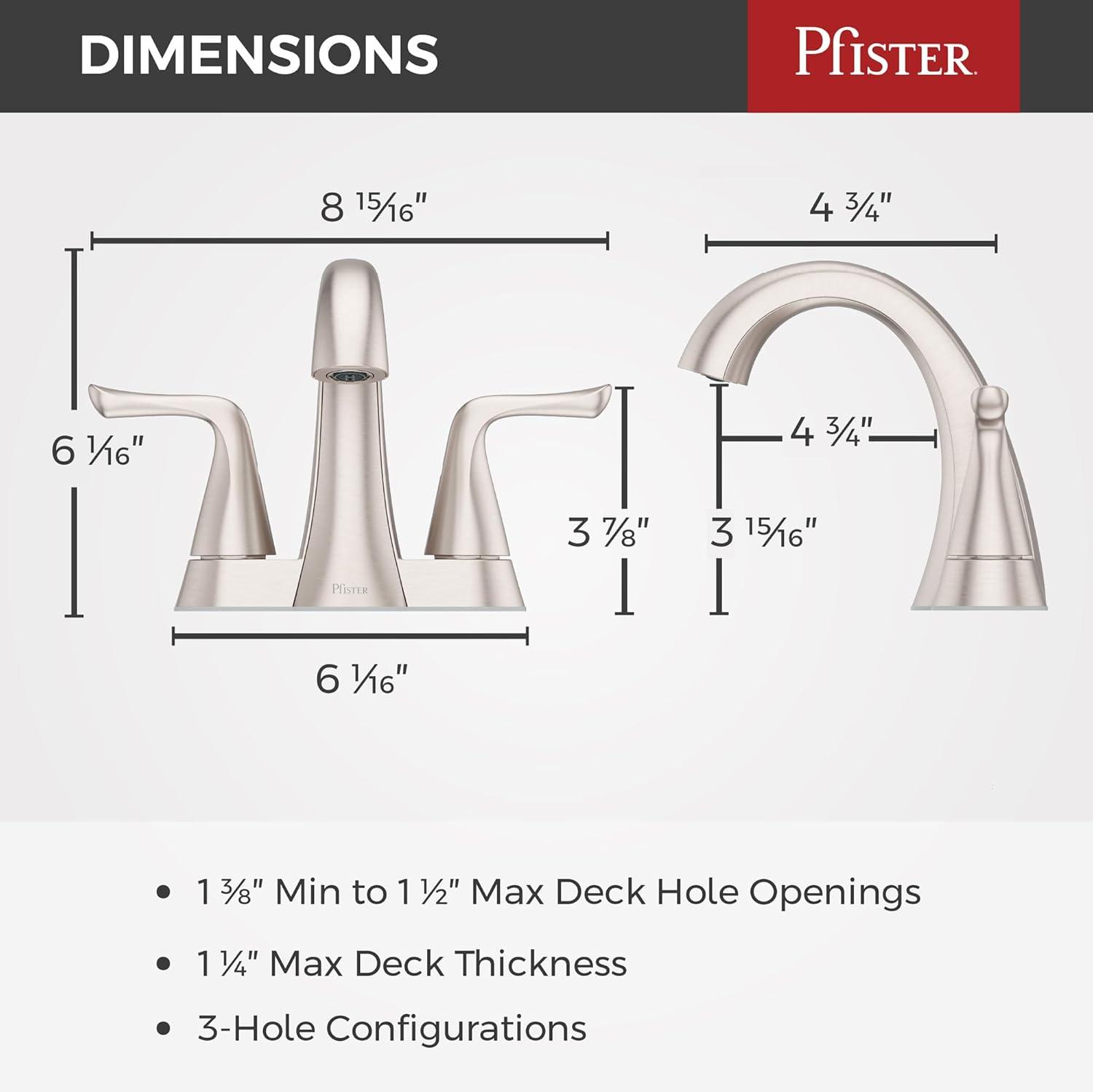 Willa Centerset Bathroom Faucet with Drain Assembly