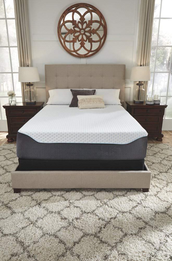 Signature Design by Ashley Signature Design by Ashley Chime Ultra Plush Charcoal Infused Memory Foam Mattress