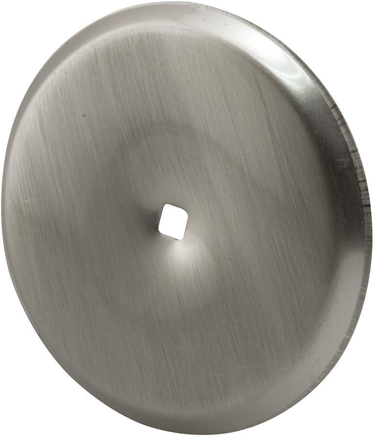 Cabinet Knob Backplate, Satin Nickel