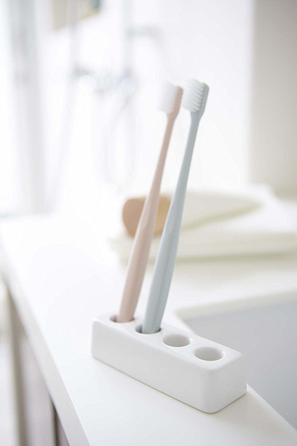 Yamazaki Home Ceramic Toothbrush Stand