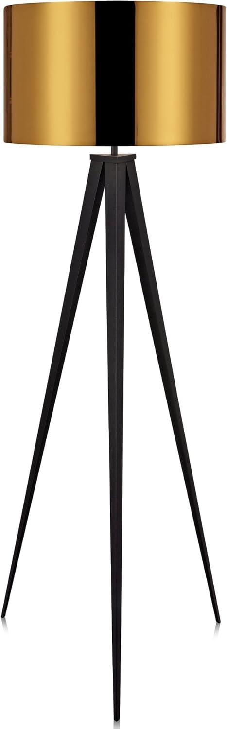 Mercer41 Cardone 60" Modern Standing Tripod Floor Lamp with Drum Shade & Reviews | Wayfair