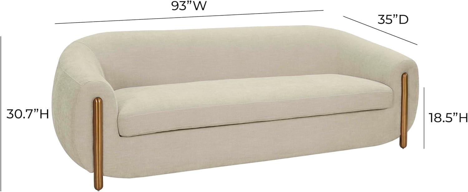 Inspire Me! Home Décor Lina Upholstered Sofa