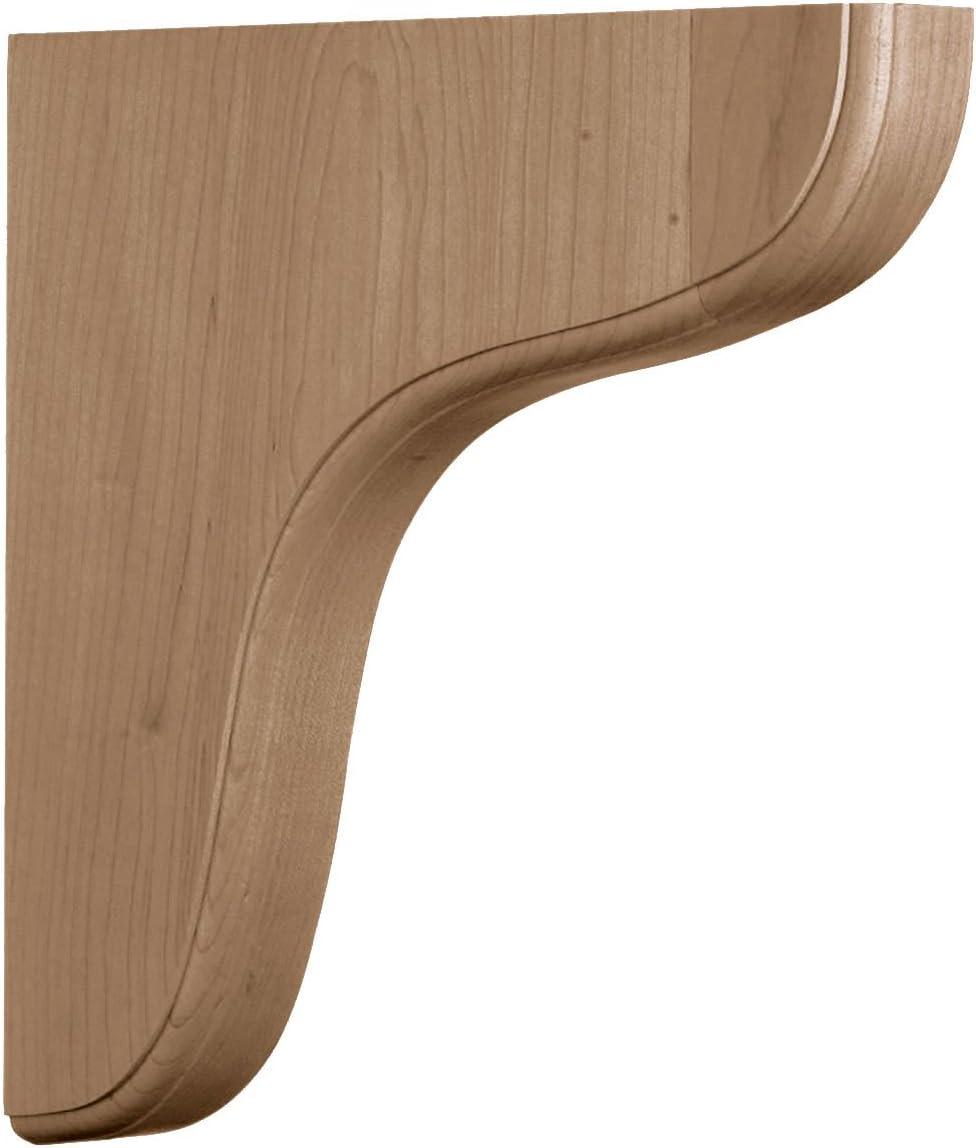 Ekena Millwork Eaton H W 1.75'' D Wood Bracket / Corbel