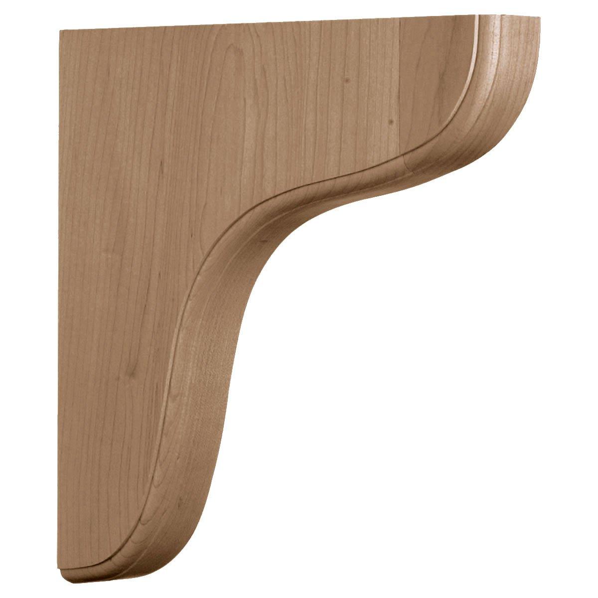 Ekena Millwork Eaton H W 1.75'' D Wood Bracket / Corbel