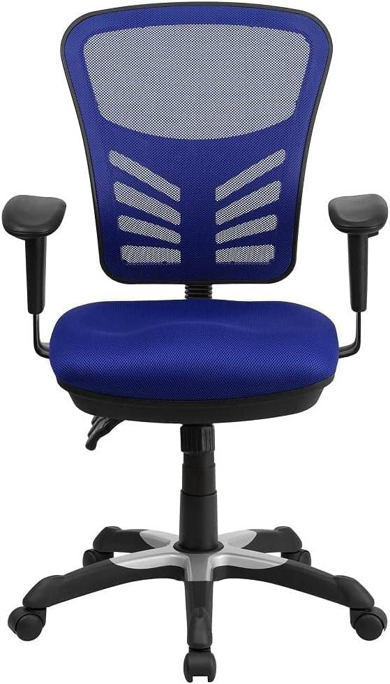 Flash Furniture Siyer Mid-Back Mesh Ergonomic Office Chair with Adjustable Arms by Flash Furniture