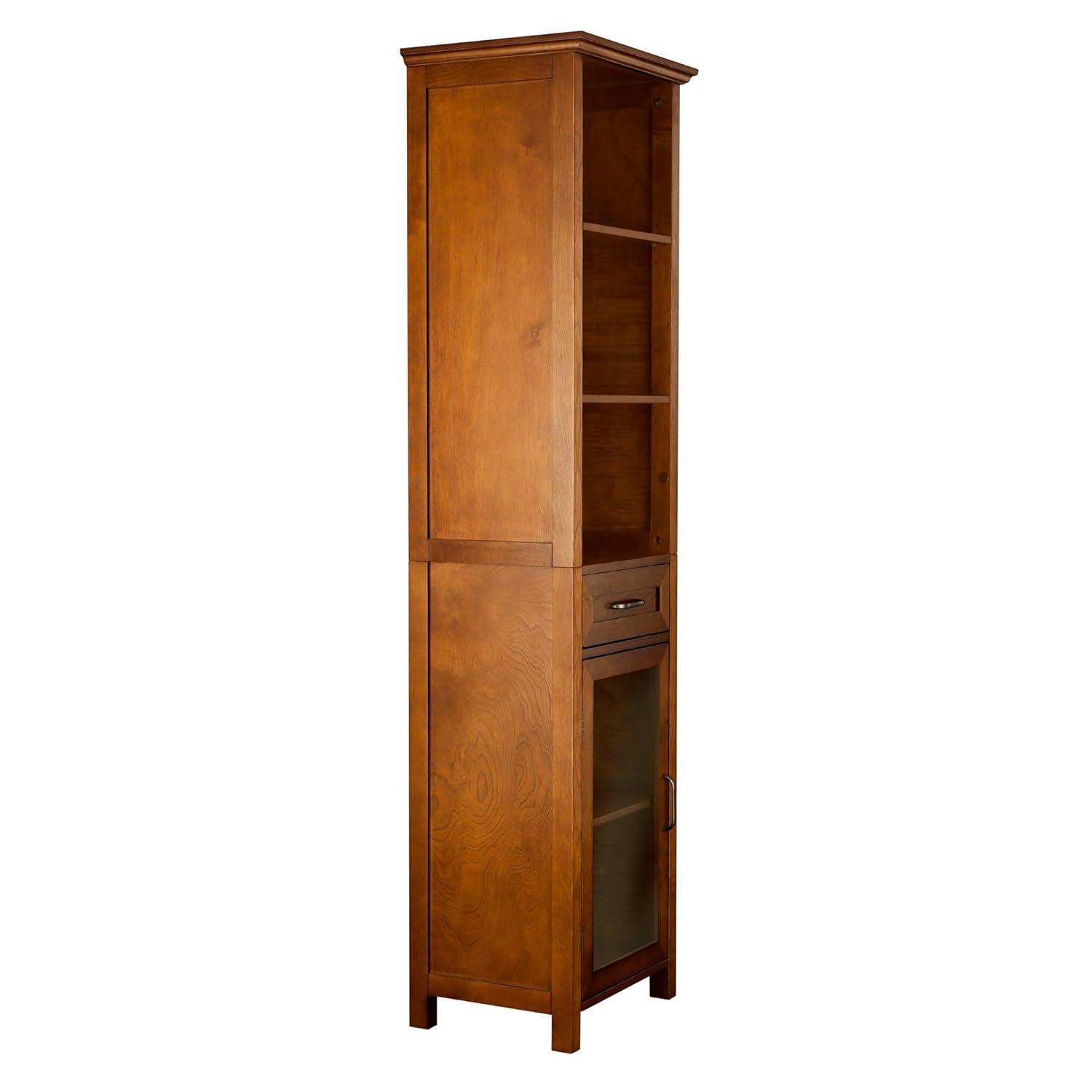 Teamson Home Mueble de Lino Muy Independiente con Almacenamiento Mixto