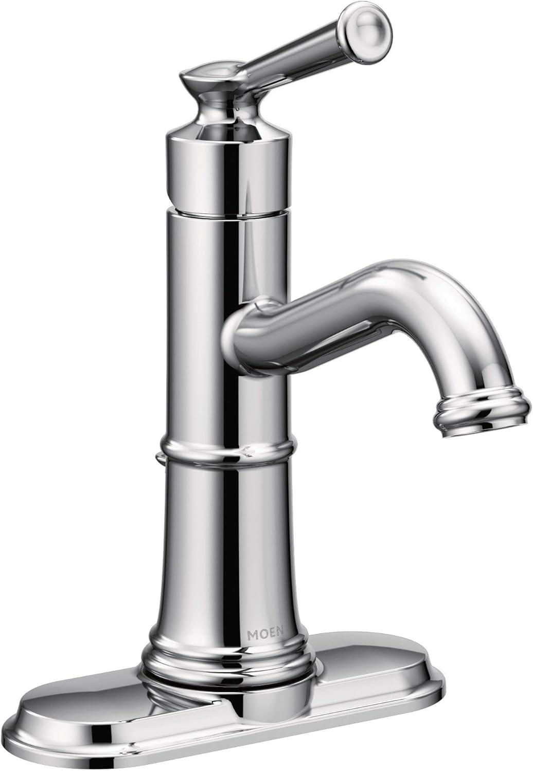 Belfield Single Hole Bathroom Faucet with Drain Assembly