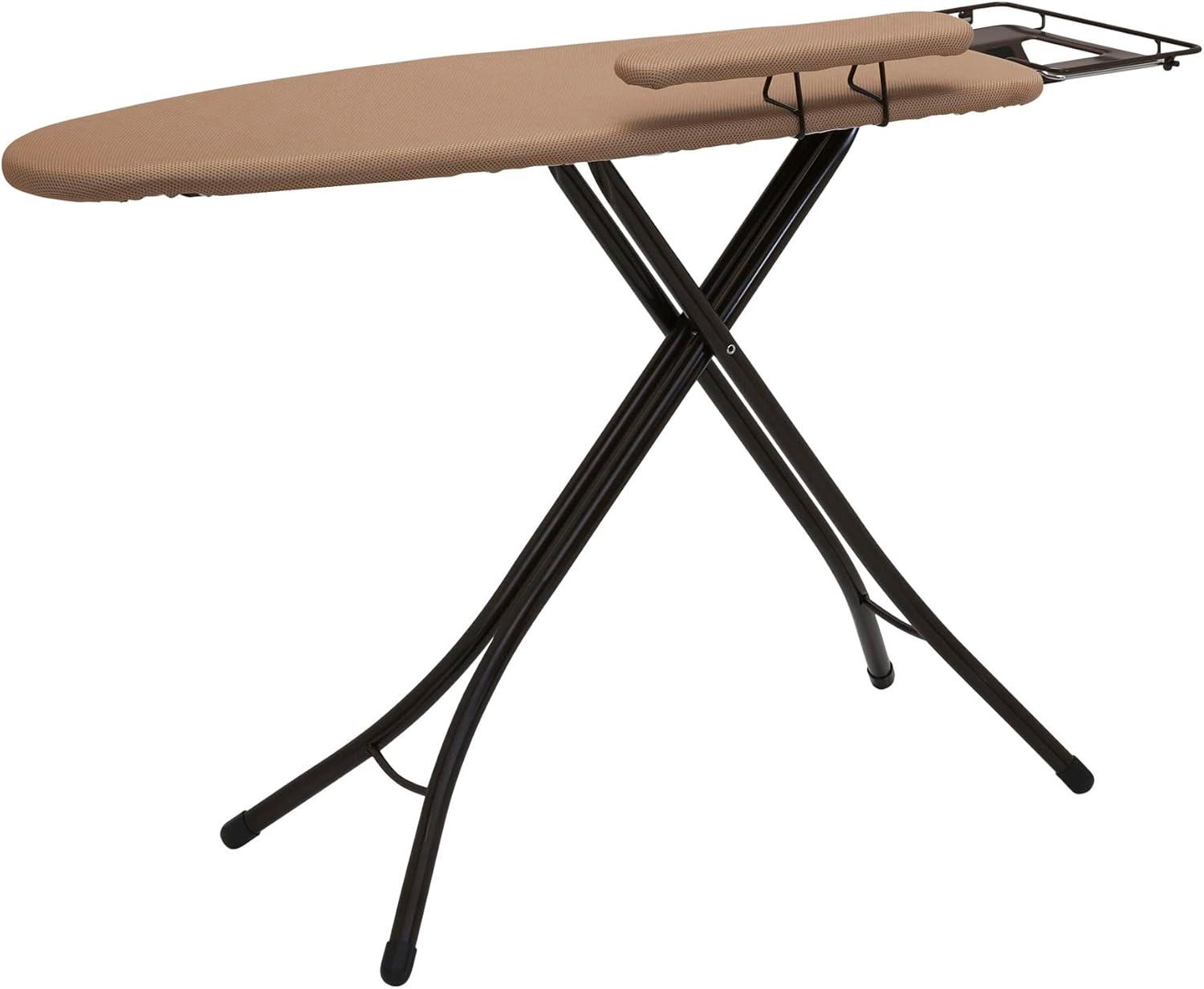 Household Essentials Mega Wide Top Ironing Board 4 Legs Antique Bronze Frame