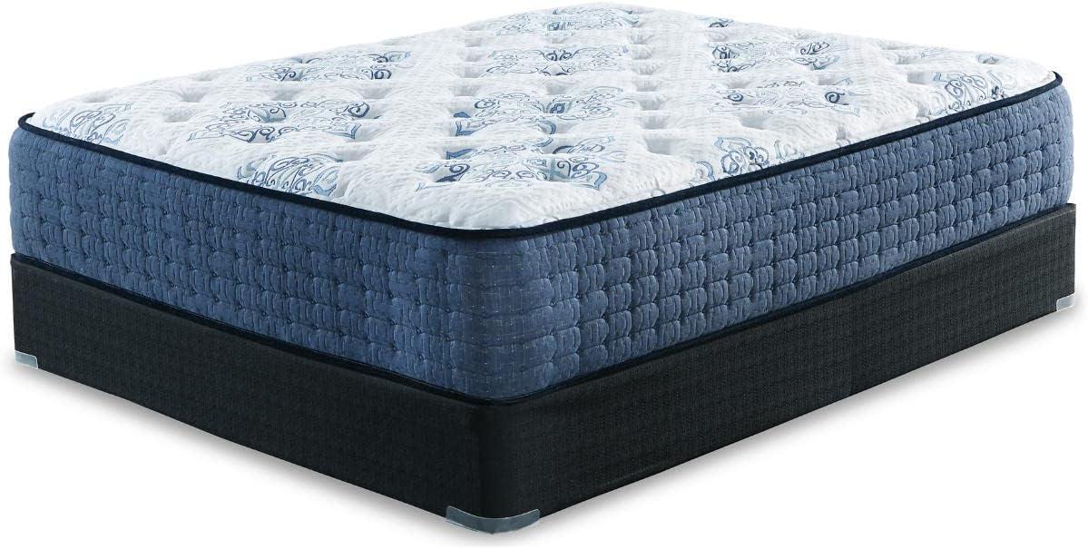 California King White Gel Memory Foam Innerspring Mattress