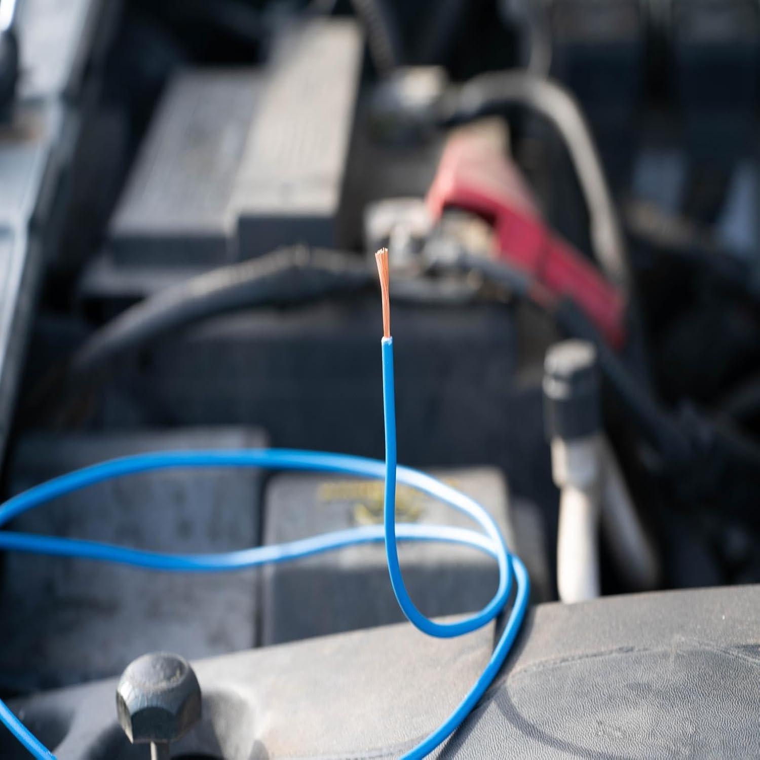 Southwire 55667423 Primary Wire 18-Gauge Bulk Spool, 100-Feet, Red