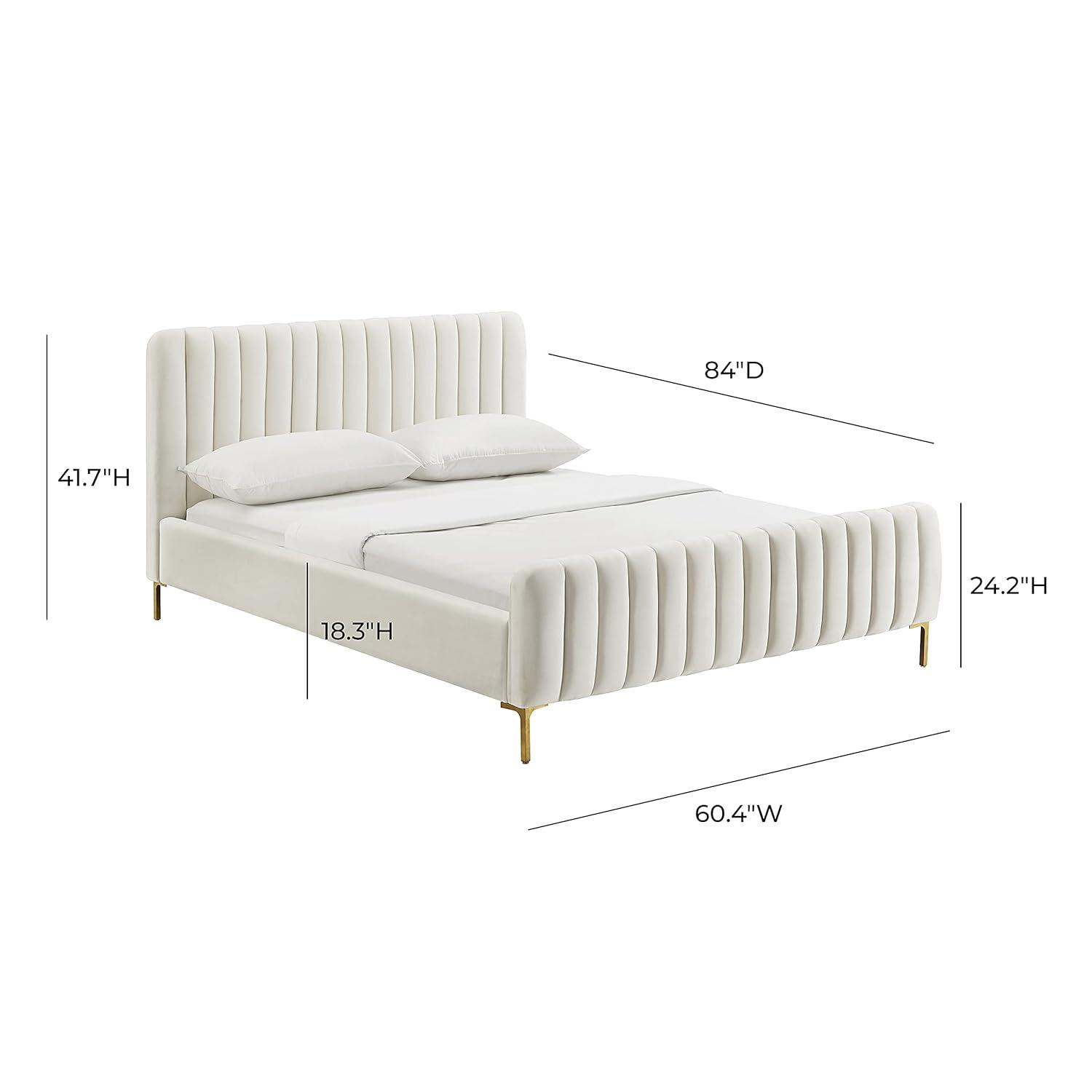Angela Upholstered Platform Bed
