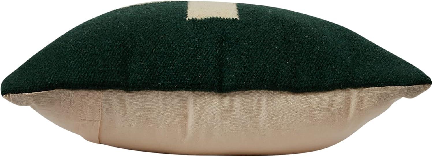 Organic Polyester Throw Square Pillow Cover & Insert