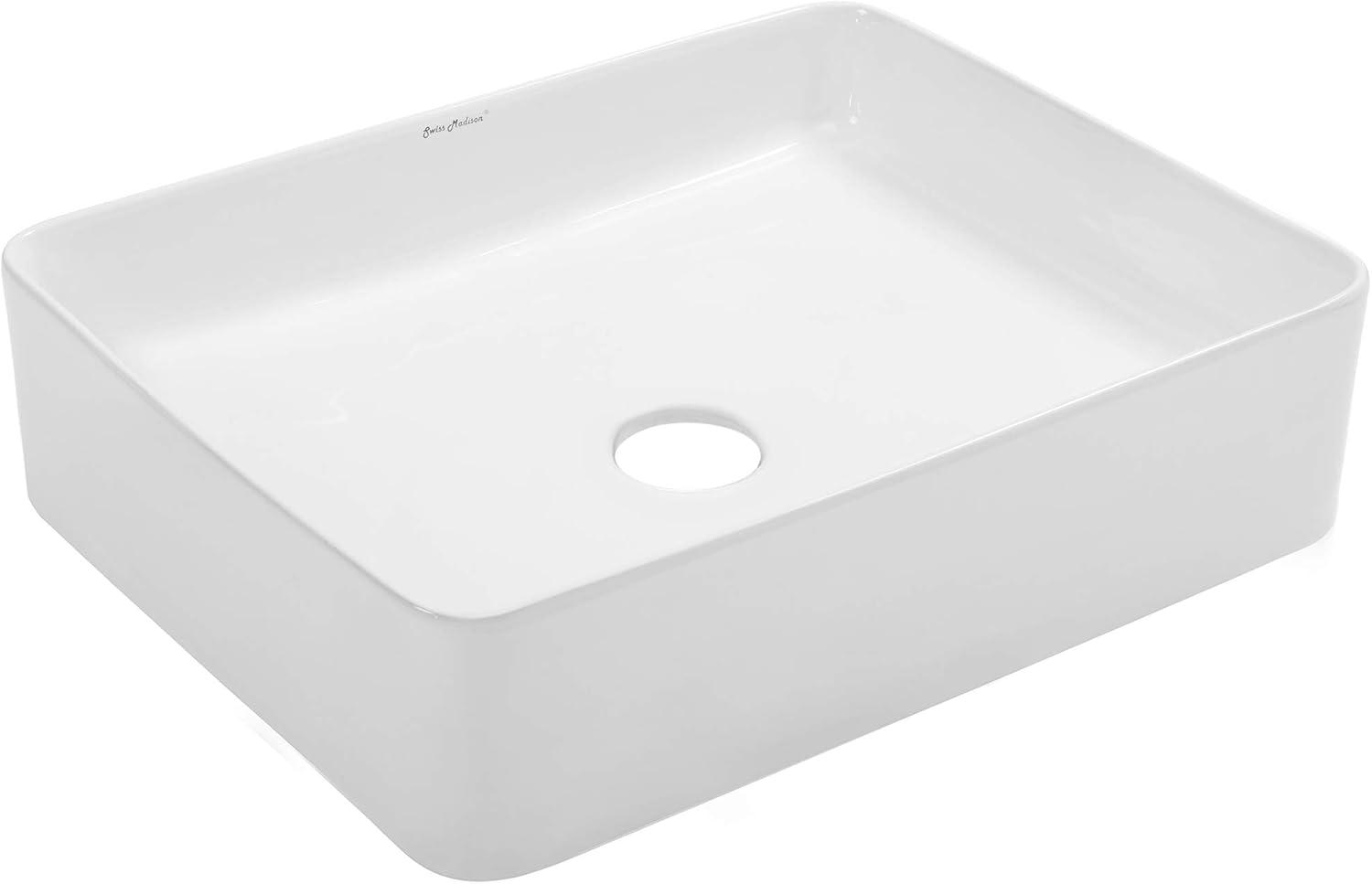 Concorde 19 Rectangle Ceramic Vessel Sink