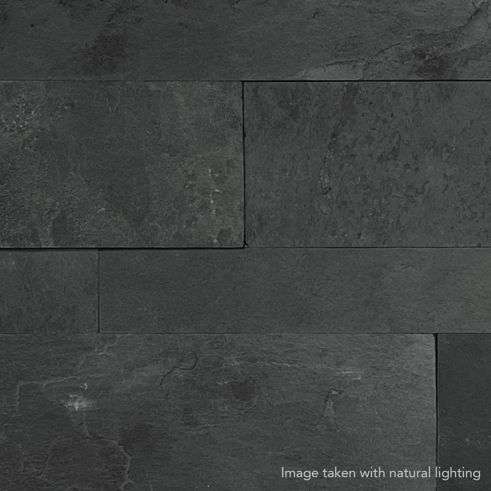 6" x 24" Natural Stone Peel & Stick Mosaic Tile