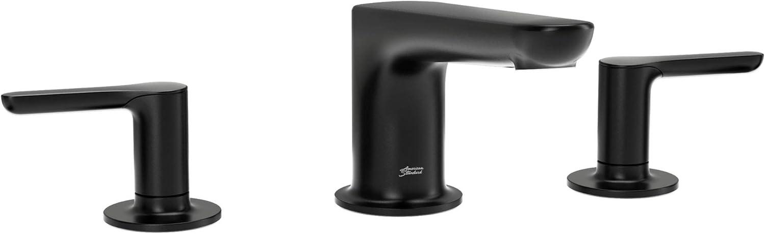 American Standard Studio S 2-Handle Deck-Mount Roman Tub Faucet for Flash Rough-in Valves in Matte Black