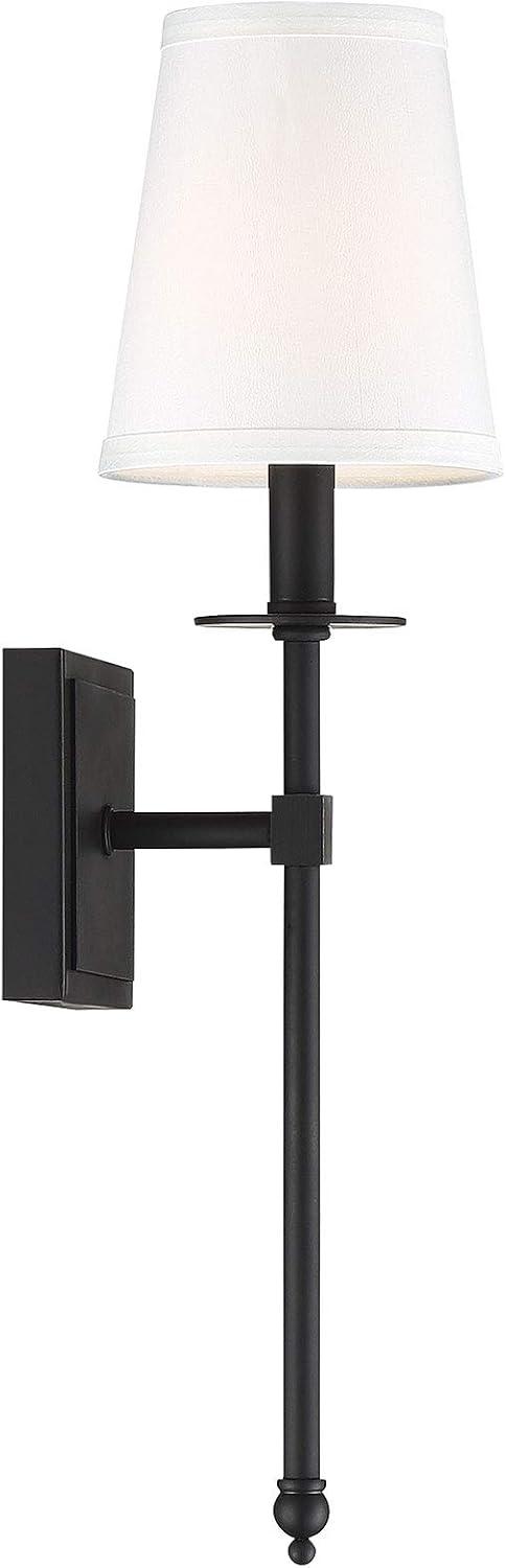 Savoy House Monroe 1 - Light Wall Light in  Matte Black