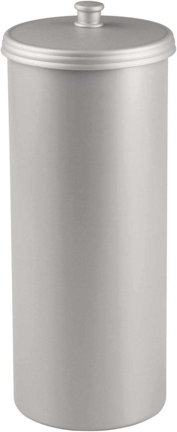 iDesign Plastic Toilet Tissue Holder Stand, The Kent Collection - Hold 3 Rolls of Toilet Paper, 6.5" x 15.5"
