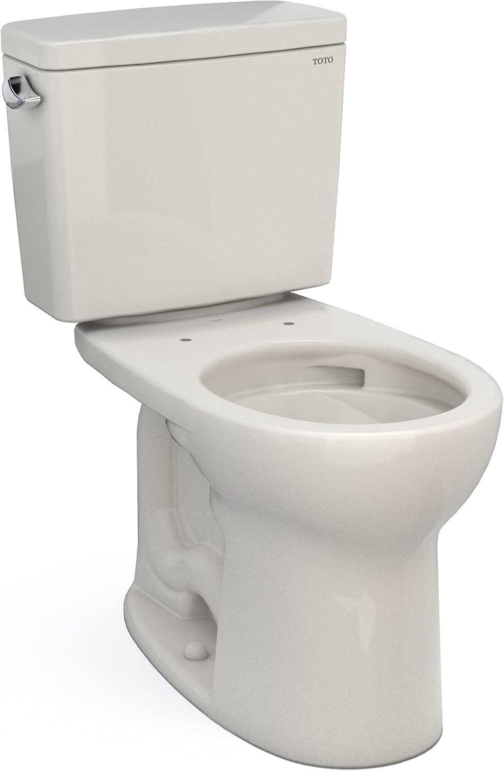 Drake® 1.6 GPF Round Two-Piece Toilet with Tornado Flush (Seat Not Included)