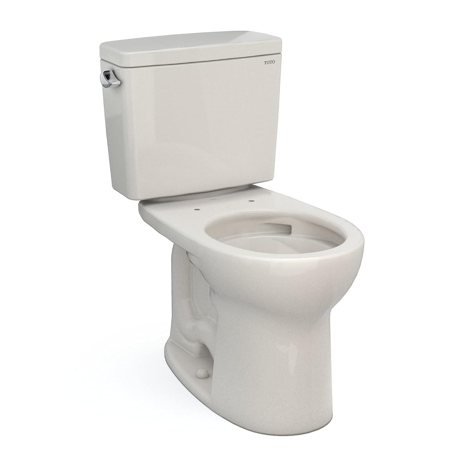 Drake® 1.6 GPF Round Two-Piece Toilet with Tornado Flush (Seat Not Included)