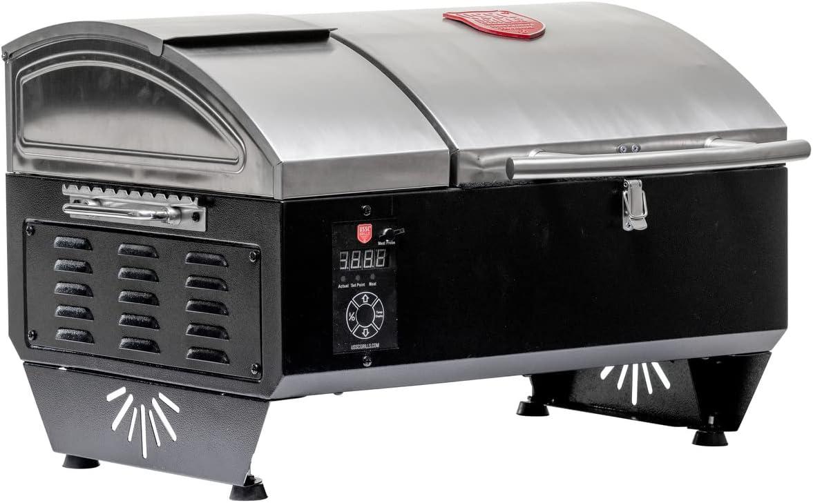 USSCGrills 24.7'' W Wood Pellet Grill