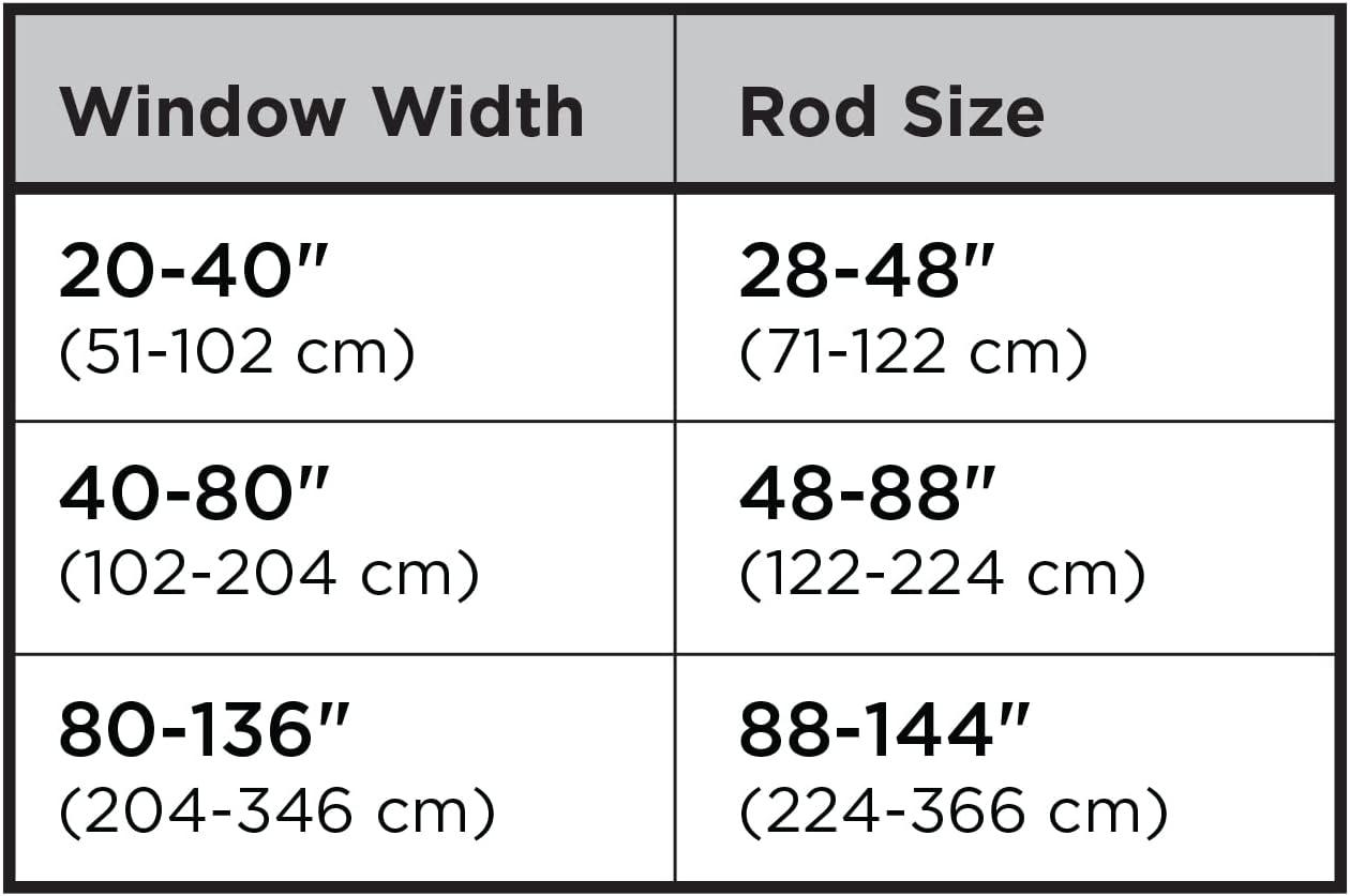 Umbra Adjustable Single Curtain Rod