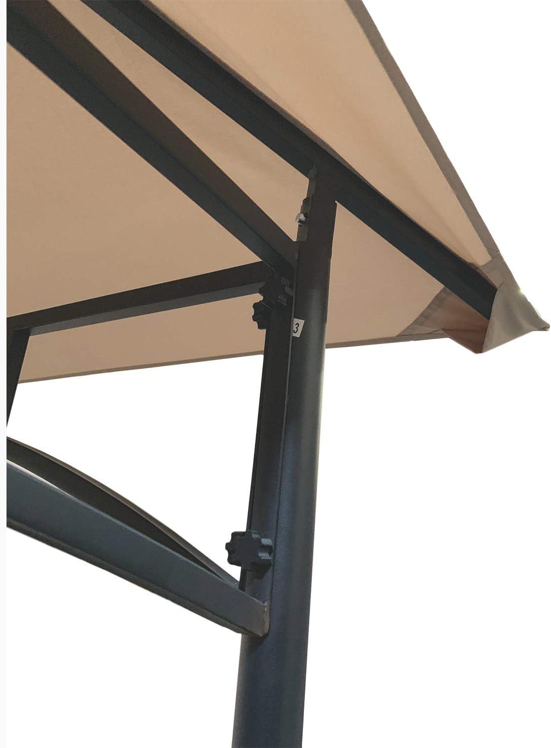 JepoIA Replacement Canopy Top Cover for Heathermoore Grill Gazebo L-GG034PST- Standard 350